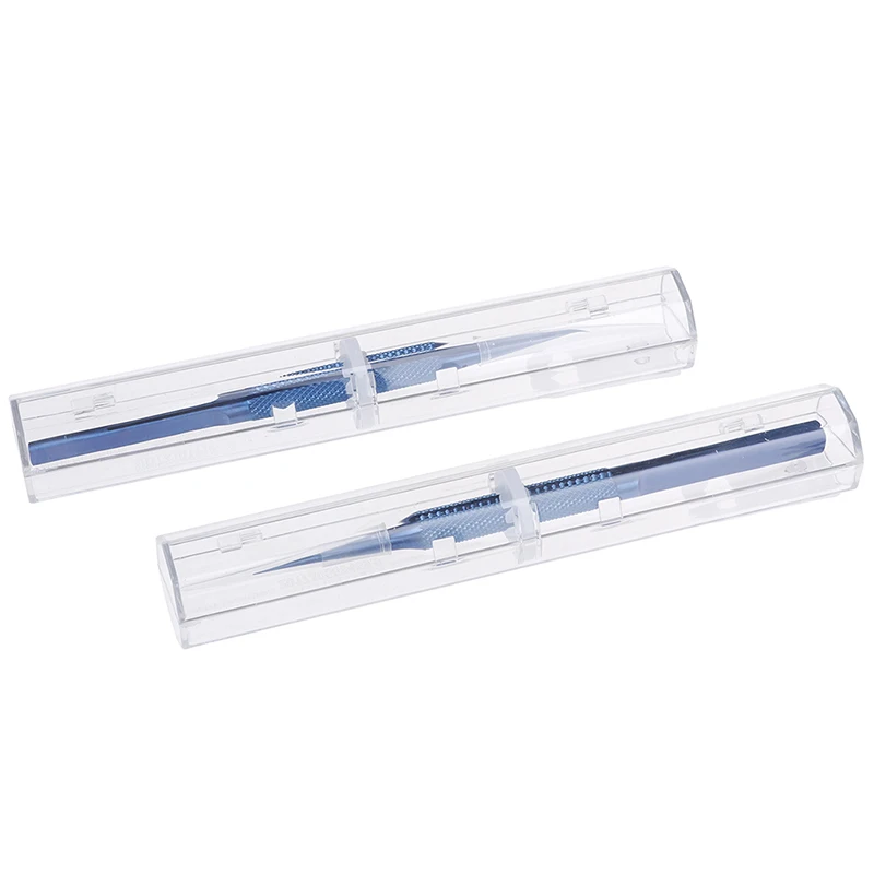 Precision Tweezers Titanium Alloy Tweezers 0.15mm Edge 1 pcs
