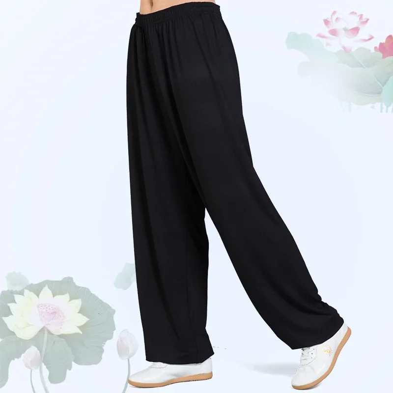 Modal Tai Chi Pants Woman And Man Wu Shu Pants Spring And Summer Martial Art Yoga