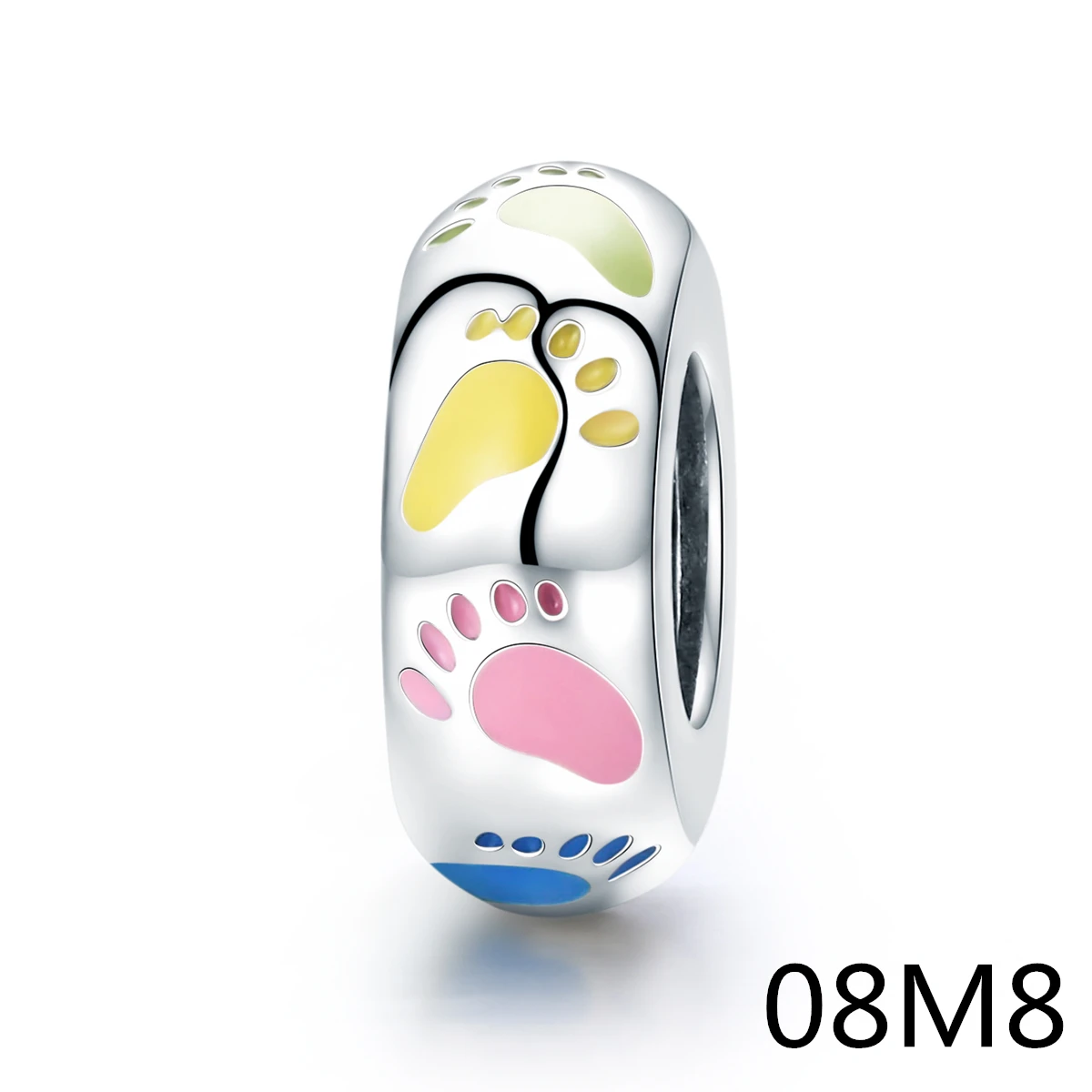 

2021 spring Customized Hot Sale 925 Sterling Silver Dreamcatcher Unicorn Star plane Rainbow Beads