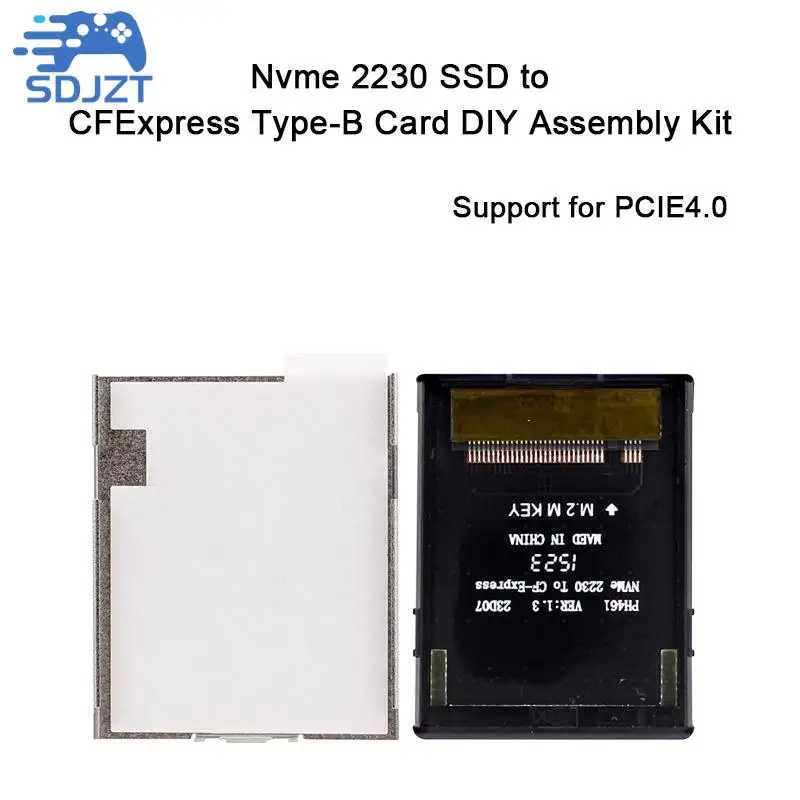 카메라 사진 스튜디오용 확장 메모리 카드 컨버터, NGFF M2 Mkey Nvme 2230 SSD-CF Express B 타입 어댑터