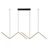 Aluminum Dining Pendant Lamp Modern Minimalist Restaurant Pendant Lamp Nordic Minimalist Line Creative Design Sense Pendant Lamp 5