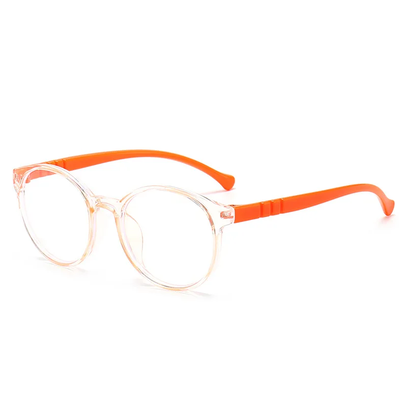 Children's Blue Light Blocking Glasses - Silicone Frame with Clear Lenses for Safety and Comfort
