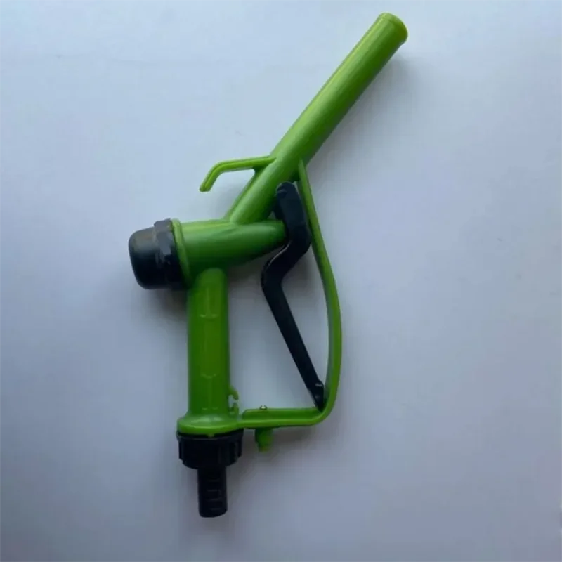 1pc Plastic Manual Heavy Duty Fuel Nozzle Gun With Hook Straight Nozzle - Diesel and Petrol Nozzle, Max Flow 45L/M