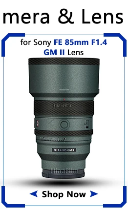 Hinefilm Skin für Sony FE100-400 F4.5 GM Objektiv-Aufkleber für Sony FE 100-400mm F4.5 GM OSS Objektiv-Aufkleberfolie 100 400 Objektiv – Detail 2