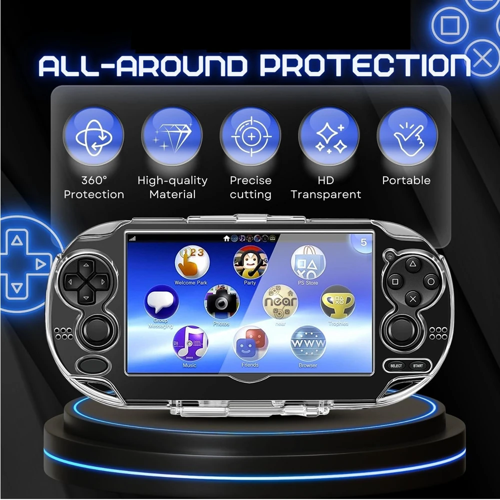 Case for PS Vita 1000 Transparent Full Cover