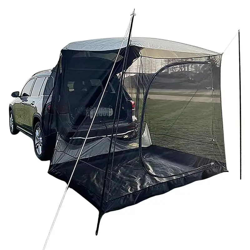 

SUV Car Tent Car Awning Sun Shelter Large Shade Space For 5-6 Person Lightweight And Compact With Storage Bag Practical For CUVs