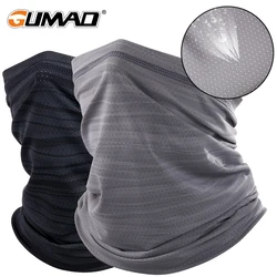 Hiking Cool Face Bandana Men Tube Scarf Half Mask Cover Neck Warmer Cycling Running Hunting Bicycle Sun Protection Women Summer
