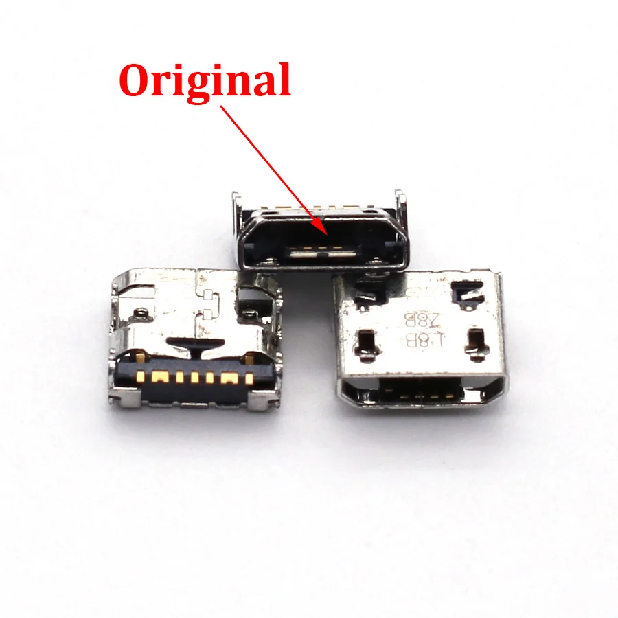 

100Pcs Micro USB Jack 7Pin Charging Port Connector For Samsung Galaxy G313 A8 A8000 A800F A8009 J1 J120 J210F C3590 S7390 S6810