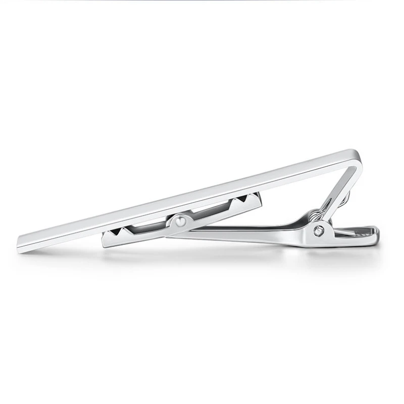 Tie Clip for Men Metal Copper Simple Bar Clasp Practical Necktie Accessories Fashion Mens Classic Tie Clips Clamp Pin Jewelry tie clips