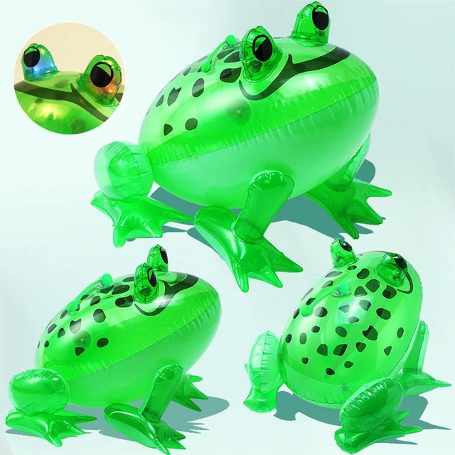 Inflatable Toy Elastic Toy, Outdoor Activities Elastic Rope Funny Cartoon  Inflatable Outdoor Toy Frog Model for Kids Girls Boys Children Gift