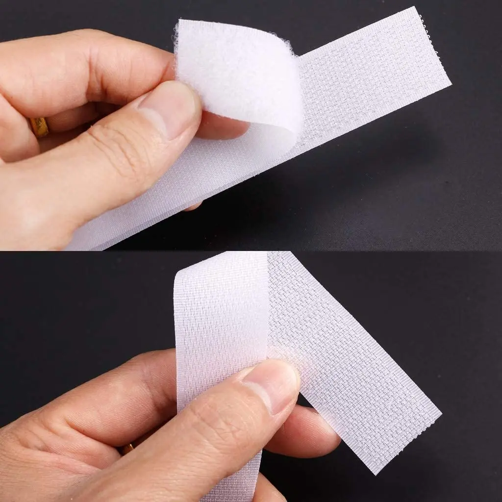 Hook and Loop Tape Self Adhesive Fastener Tape Shoes Fastener Sticker  Strips Scratch Adhesif with Glue DIY16/20/25/30/50/100mm - AliExpress