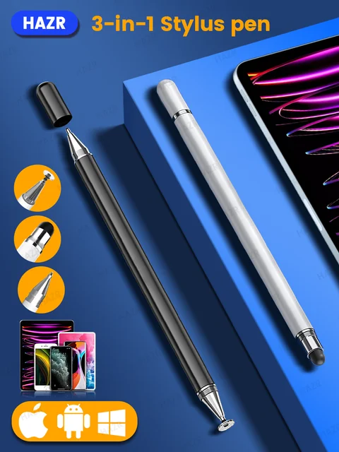 Lápiz táctil para tableta, lápiz táctil para IOS, Android, Windows, Apple,  Ipad, XIAOMI, HUAWEI, Stylus, bolígrafo Stylus Universal - AliExpress