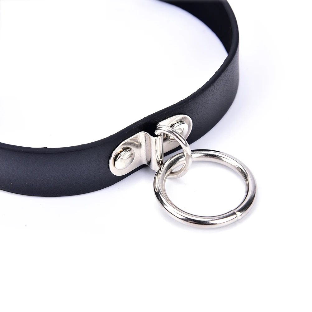 1pc PU 가죽 섹시한 속박 칼라 스트랩 슬레이브 칼라 목 구속 페티쉬 BDSM 섹스 성인 장난감 커플용|성인 게임 ...