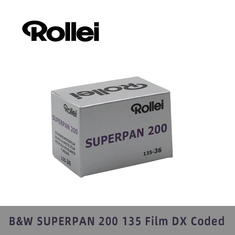 50 롤 Rollei SUPERPAN 200 Rollei Retro 80S Rollei Retro 400S RPX 100 RPX 25 RPX 400 135 35mm, 블랙 & 화이트 네거티브 필름
