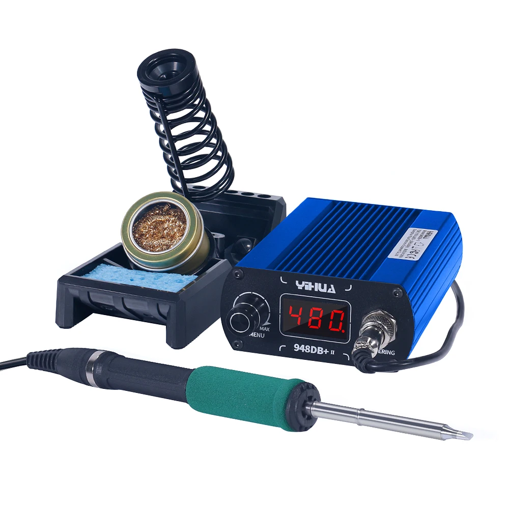 Stazione Saldante T12 OLED 72W – DC12~24V – Temperatura Regolabile Con Punteria – Nuova