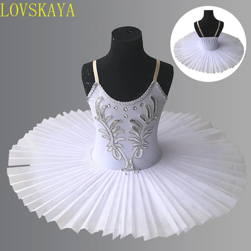 

Профессиональное балетное платье-пачка, танцевальный костюм для девочек, детская балетная пачка для выступлений, детское платье для джазовых танцев на карнавал