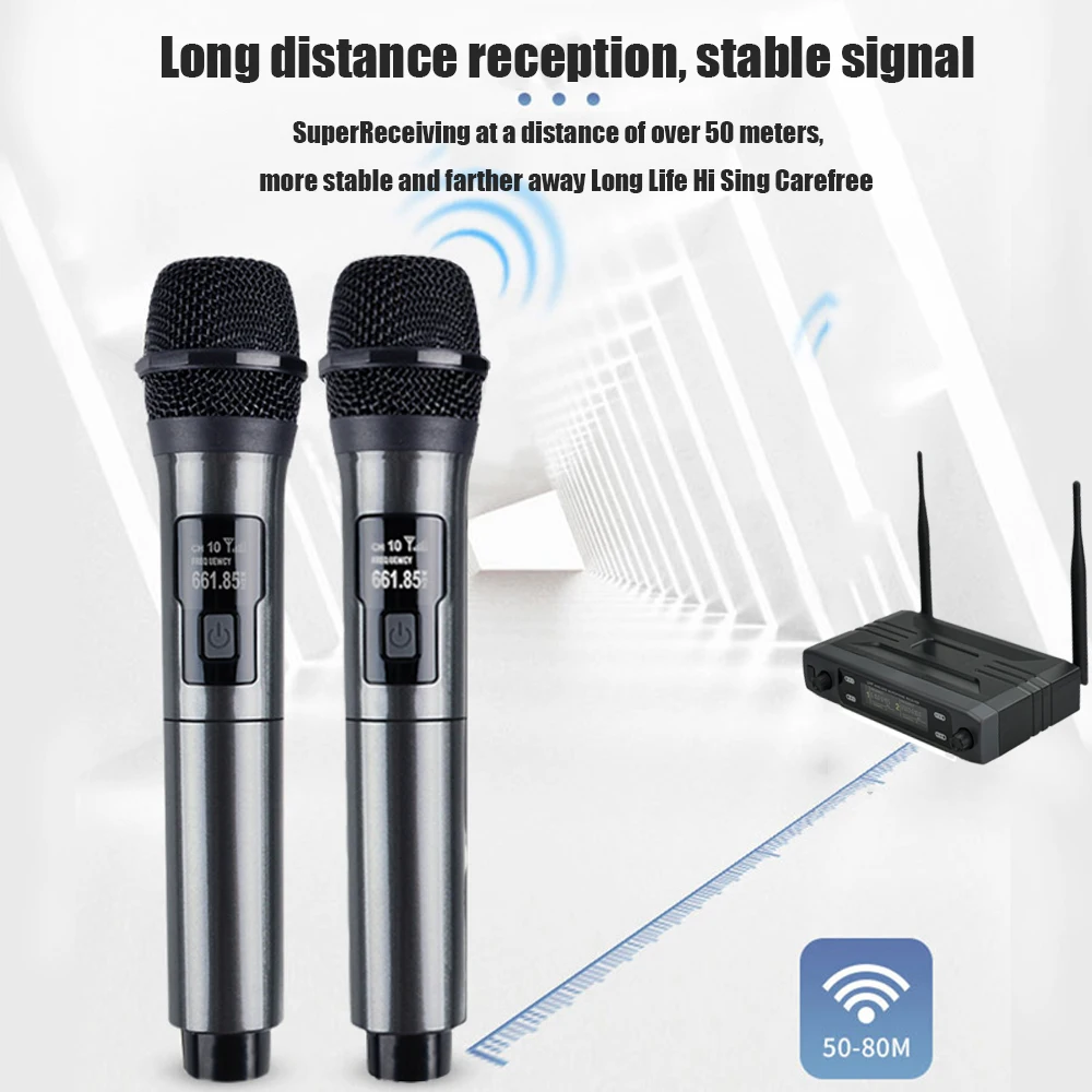 PULX43 Professional Wireless Microphone Stage Performance Live Speech KTV Ultra High Sound Quality Speech  Party Hot Sale