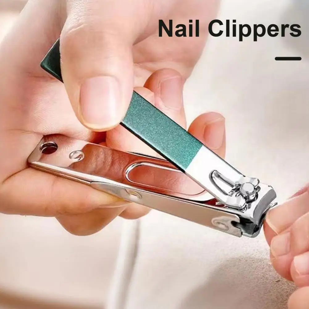 High Strength Manicure Tool Stainless Steel Nail Clippers Set with Anti-splash Design Manicure Pedicure Kit for Foot for Foot 6