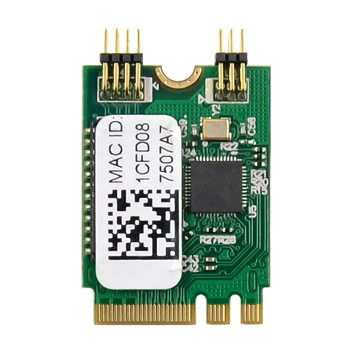 Adaptador de Rede Pci Express Placa Lan Ethernet Controle Industrial Pci Express 5x M.2 a Mais e Key 2.5g Rtl8125b - Imagem 5
