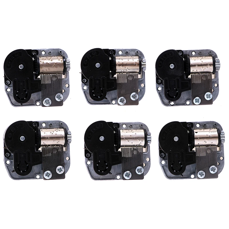 

Mechanical DIY windup music box sankyo musical movement+screws+key