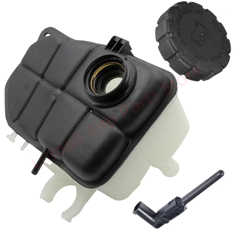 2035000049 2105010615 2205450024 Coolant Expansion Tank With Cap & Level Sensor For Mercedes Benz W203 W209