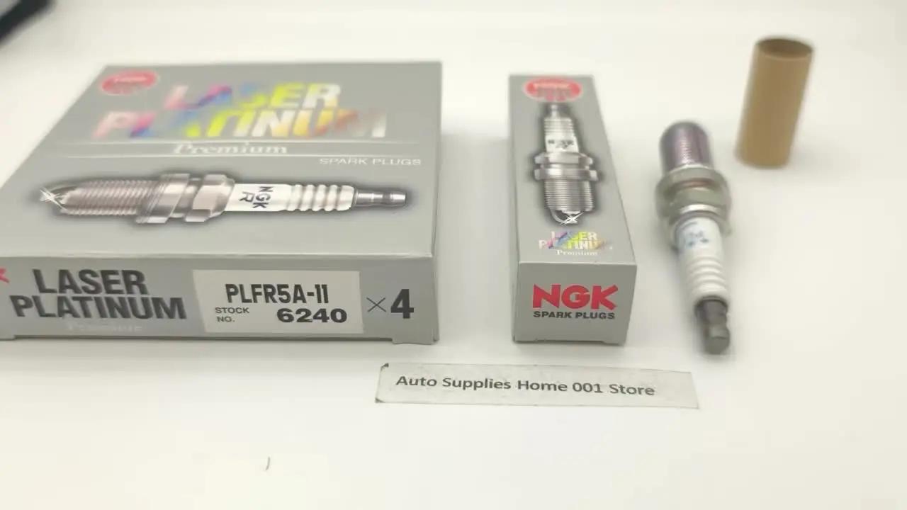 4/6PCS Original NGK PLFR5A-11 6240 Laser Platinum Spark Plugs For