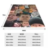 Hasbulla Magomedov Warm Soft Blanket Hasbik Funny Meme Travel Throw Blanket Winter Colorful Flannel Bedspread Sofa Bed Cover 3