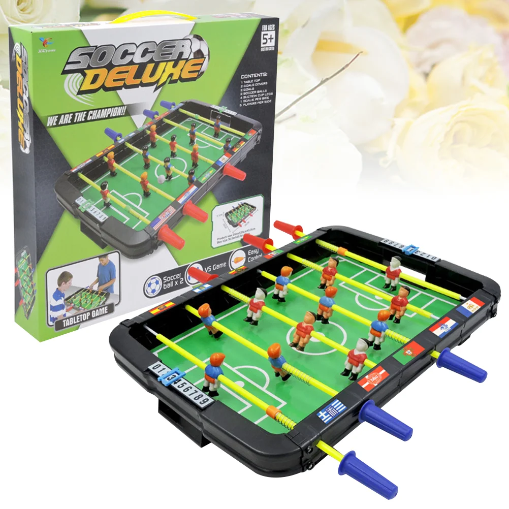 Foosball Table Soccer Game Tabletop Football Desktop Sports Interesting Plaything for Kids Adults Bar Pub Tournament football practice training aids control skill adjustable waist belt kids adults