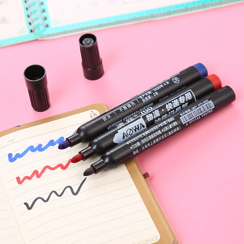 1Pcs Pennarelli Per Vernice Impermeabili Alla Moda Pratici Pennarelli Per Ufficio Aziendale Più Grandi Pennarelli Per Marcatura