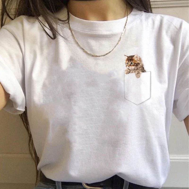 thumbnail image 1 of Camiseta con estampado sencillo y bonito para niños, niñas y adolescentes, ropa de verano para niños, camiseta con estampado divertido de dibujos animados, camiseta de algodón a la moda para niños y e, 1 of 5