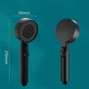 MIJIA 5 Modes Adjustable Black Bath Shower Head High Pressure Water Saving Shower Stop Water Shower head Bathroom Tool 6