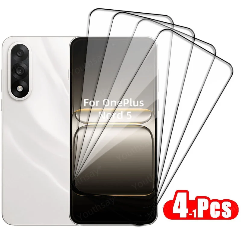 Für Oneplus Nord 5, vollständige Abdeckung, gehärtetes Glas, Oneplus Nord 5, Displayschutzfolie, schützende Telefonfolie, Oneplus Nord 5, Glas Zoll 6,83