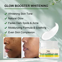 WK JALY crème correctrice de taches foncées, éclaircissante pour la peau, élimine la mélanine, les taches de rousseur, avec Niacinamide, acide kojique, pour le visage et le corps 4