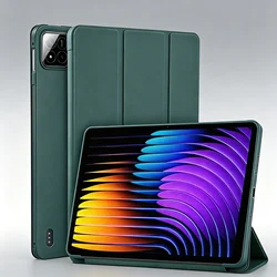 Universal Tablet Case Tri - Fold Stand Flip Smart Cover, 11.2 - Inch (SZ - Deep Green)