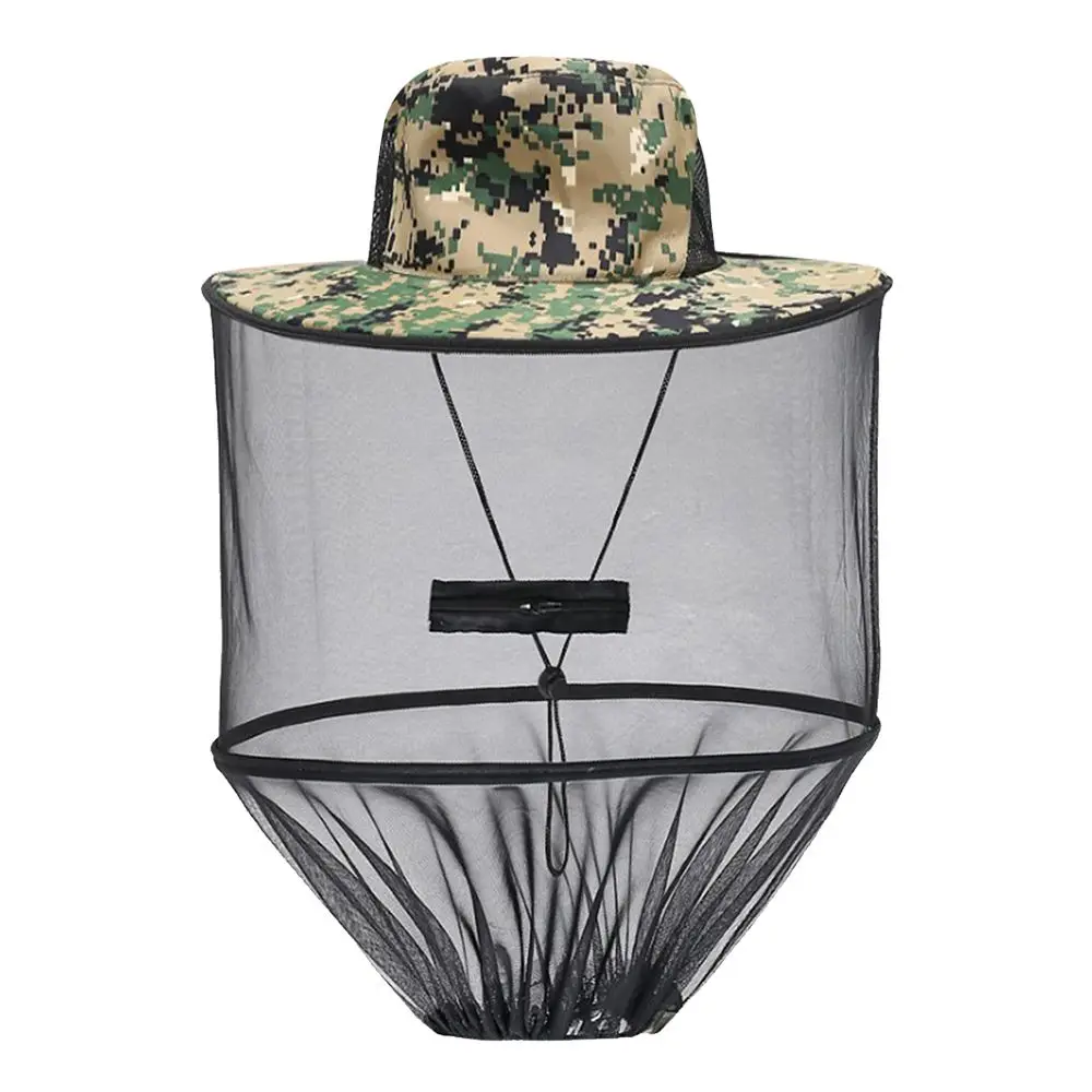 Sun Hats Sun Hat Fisherman Hat Sunscreen Hats Camping Hats Fashion Unisex Foldable Mosquito Hat With Hidden Net Mesh Repellent Insect Bee Protection Casual Outdoor Sunscreen Fishing Cap