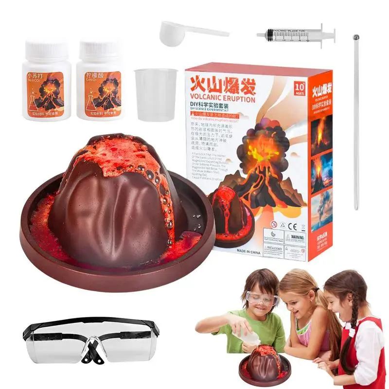 Рисунок 5 - Извержение вулкана DIY Stem проекты