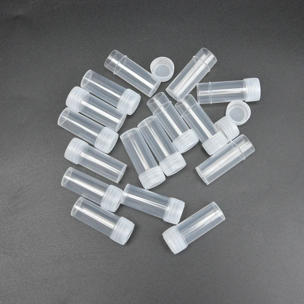 5PCS Mini Plastic Dispenser Travel-Friendly Refill Bottle for Liquids & Samples refillable bottles