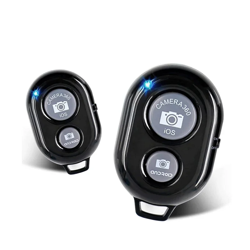 שלט רחוק למצלמת Bluetooth עבור סמארטפונים שליטה אלחוטית תואם ל-iPhone Android לצילומים, וידאו וקליקים