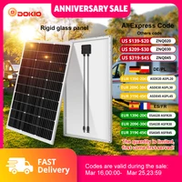 Dokio-Ensemble de panneaux solaires élaborées étanches, 18V, 400W, contrôleur pour charge domestique, batterie de voiture 12V, monocBN, Chine alline, nouveau 1