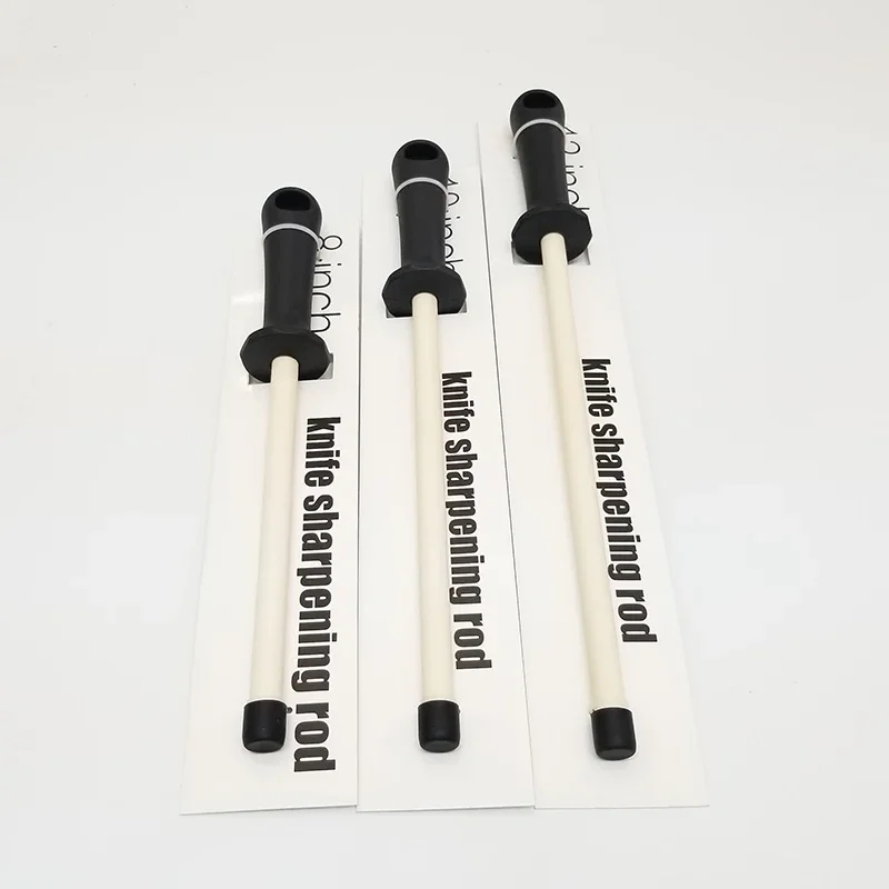 6/8/10/12inch Knife Sharpener Sharpening Ceramic Rod ABS Handle Honing Knife Sharpener for Knives Sharpening Steel Grind System,knife sharpener,kitchen knife sharpener