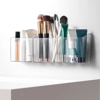 Transparent Lipstick Cosmetic Makeup Acrylic Makeup Brush Tool Storage Box Case Make-up Brush Holder Table Organizer Makeup Tool 2