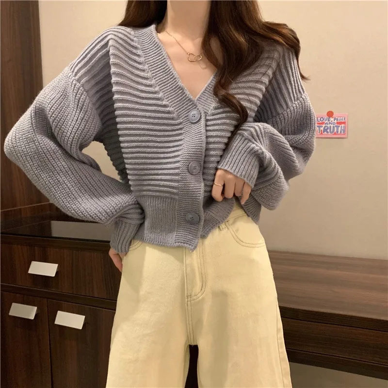 Women Long Sleeve Knitted Sweater