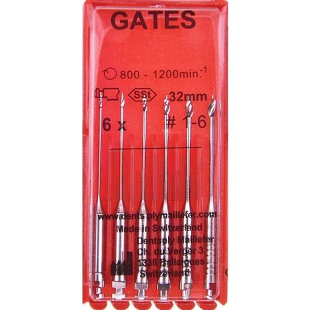1 Pack Dental Endodontic Drills Gates Glidden Peeso Reamers Rotary Paste Carriers 28/32mm Engine