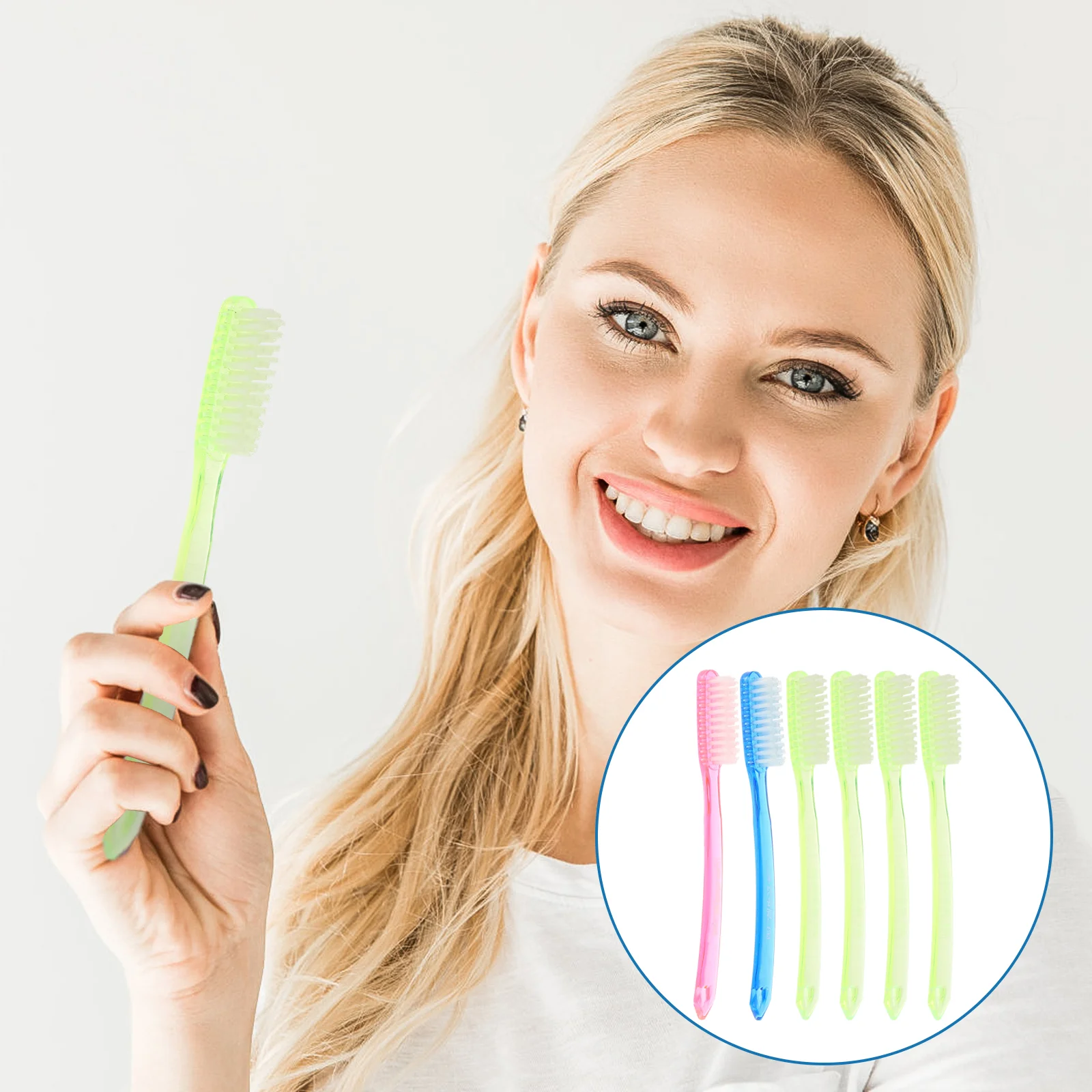 

Hard Firm Adults Cleaning Toothbrushes Head Adult Super Brush Tooth Premium Manual Teeth Oral Extra Reach Huge Toothpicks Travel