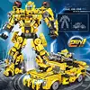 ToylinX 463PCS Building Set, Collectible Transformation Robot and Truck Building Block Set, Hallowmas Gifts for Children. 1