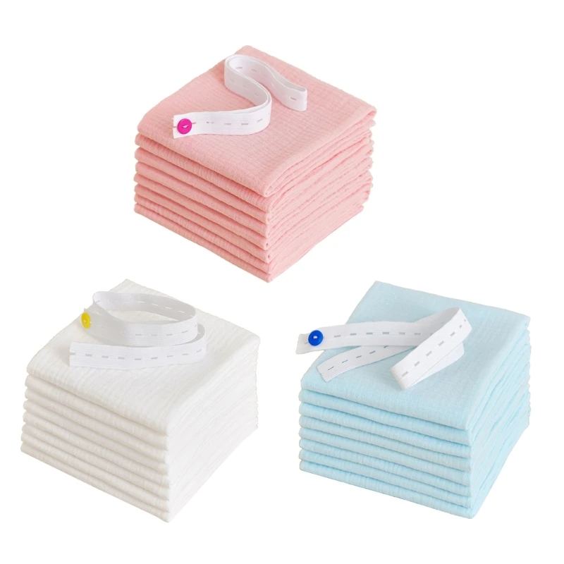 

Cotton Gauze Diapers Reusable Ultra-thin Breathable Baby Nappy Baby Supplies 8P Dropship