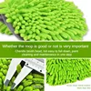 LEIBOO Car Cleaning Brush Detailing Super Absorbent Car Wash Brush Adjustable Telescoping Long Handle Clean Mop Auto Accessories 5