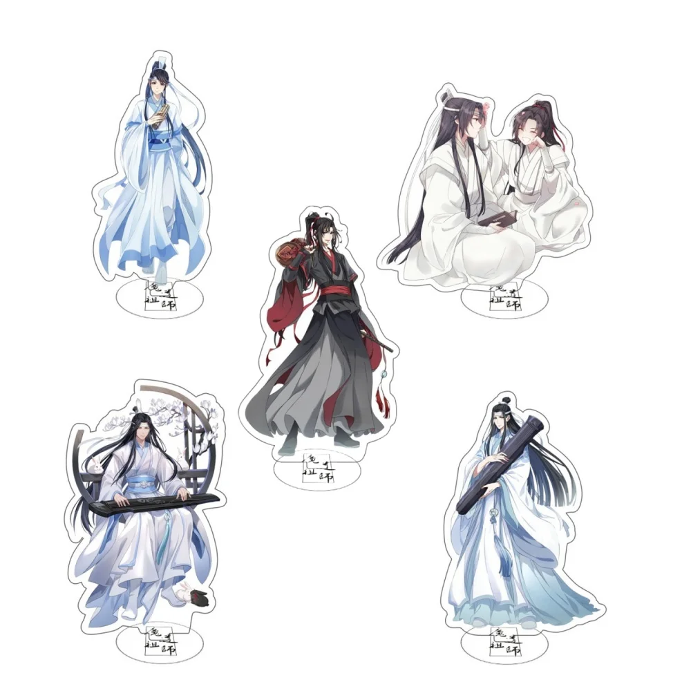 Anime Mo Dao Zu Shi Acrilico Personaggio Wei Wuxian Desktop Standing Plate Decor Ration Model Series Gifts