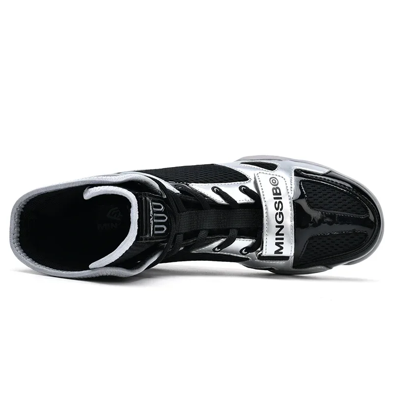 Men Wrestling Shoes Comfortable Gym Footwears Luxury Boxing Sneakers