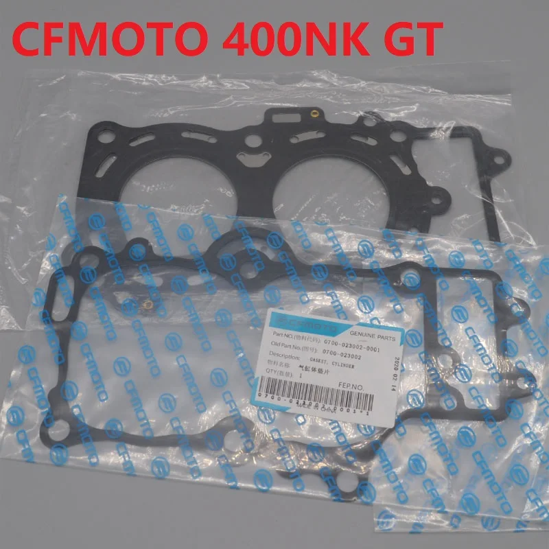400NK 400GT 400cc engine gasket cylinder head gasket paper for CFMOTO cf moto NK 400 GT MT 450SR motorcycle